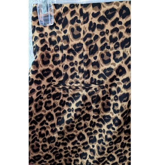 NWT‎ Endless Rose High Waist Band Leopard Print Mini Skirt XS - Picture 3 of 12